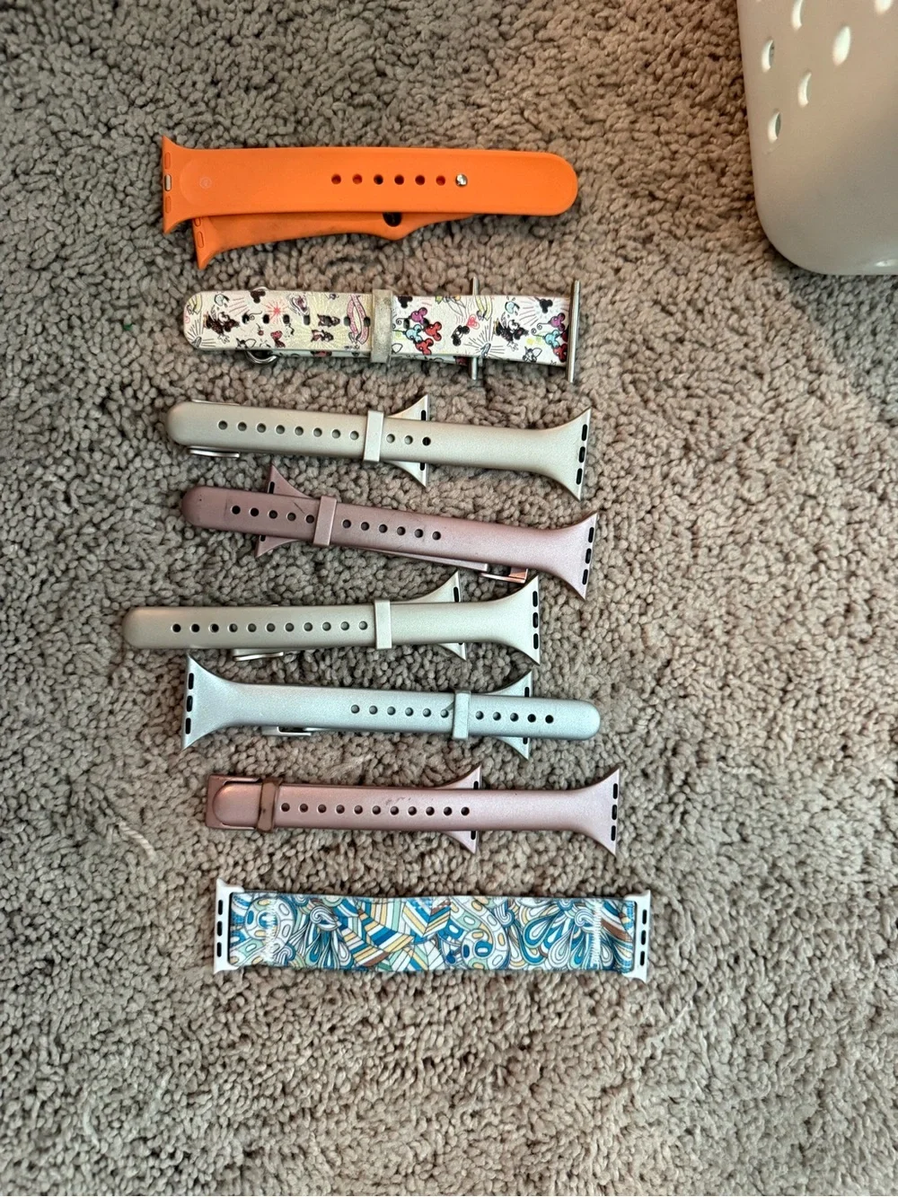 Interchangeable Silicone and Printed Watch Bands - Multiple Colors